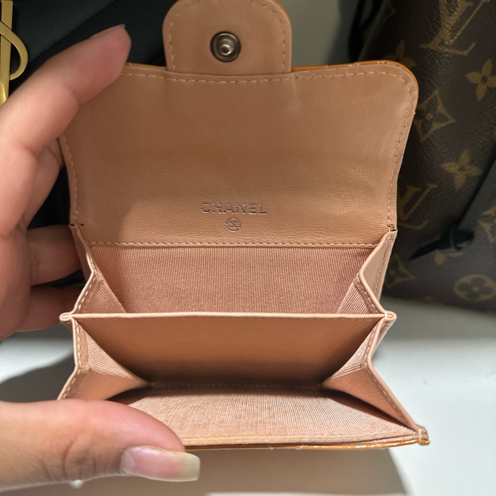 CHANEL QUILTED FLAP ORANGE - Picture 3 of 5